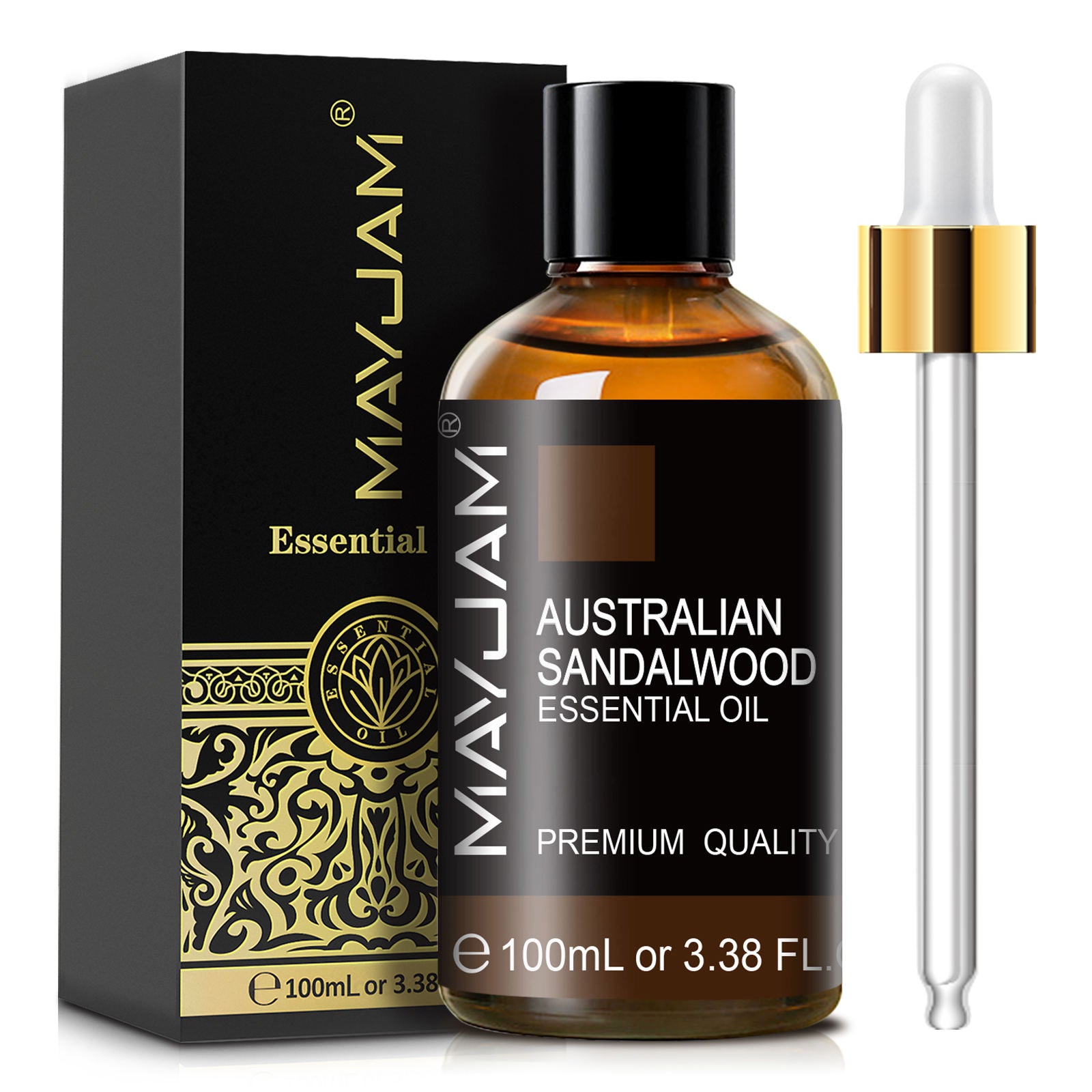 100ml Essential Oil | Natural Aromatherapy Scent | Mayjam Australian Sandalwood