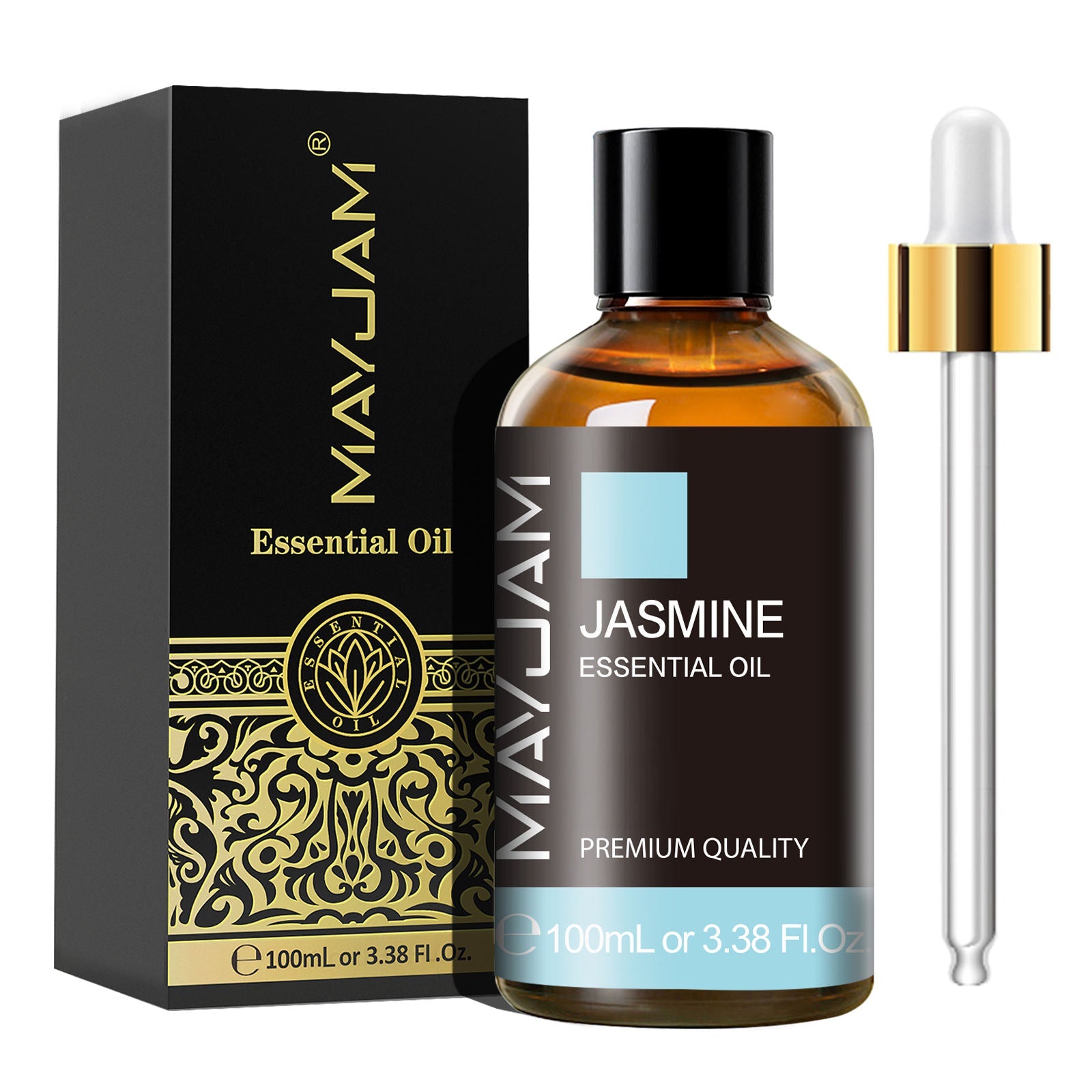 100ml Essential Oil | Natural Aromatherapy Scent | Mayjam Jasmine