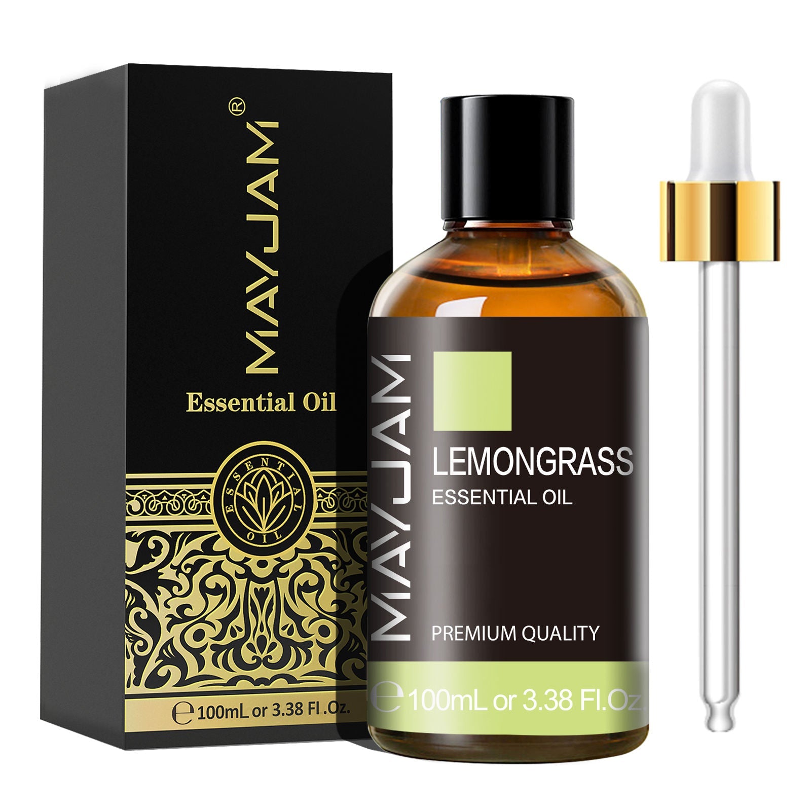 100ml Essential Oil | Natural Aromatherapy Scent | Mayjam Lemongrass