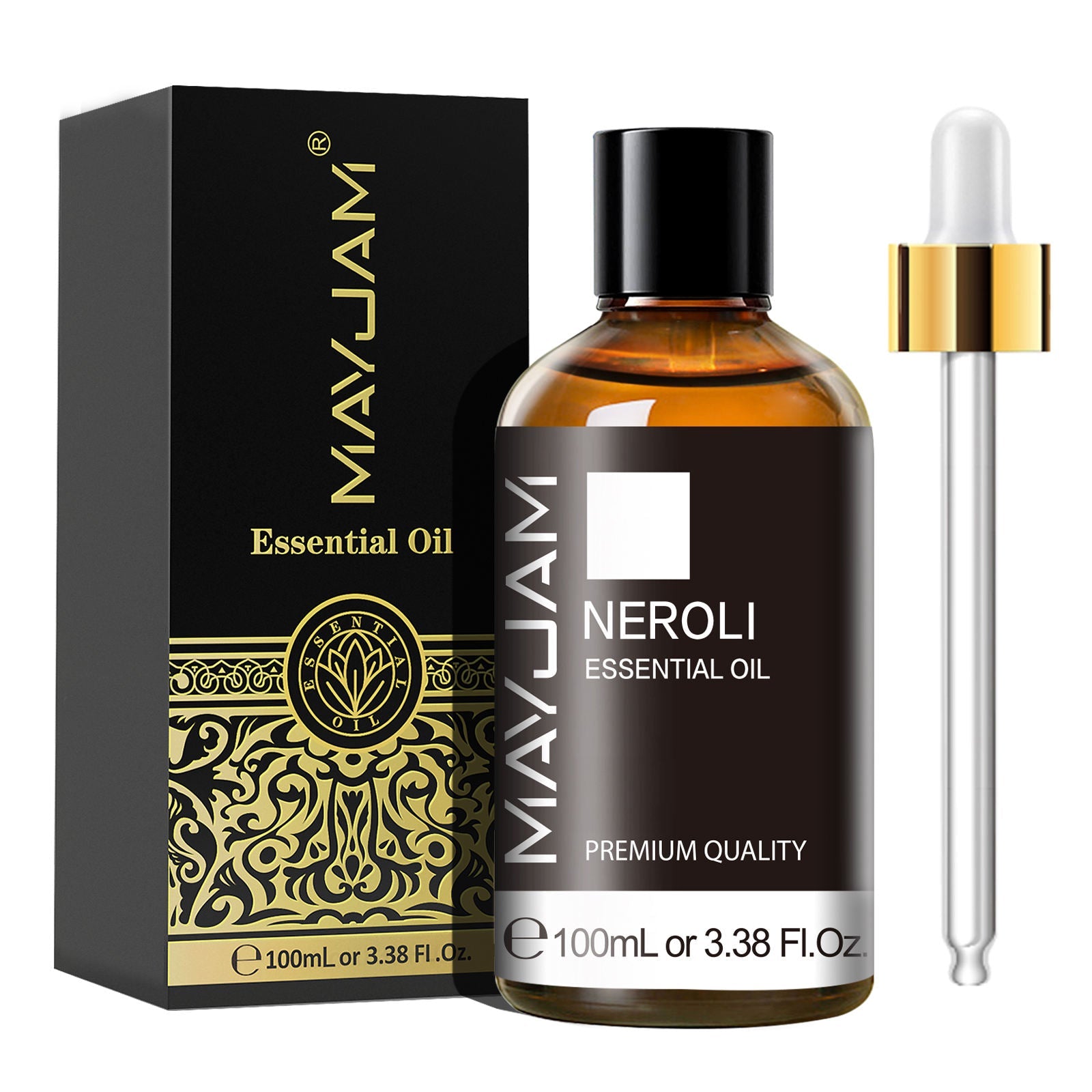 100ml Essential Oil | Natural Aromatherapy Scent | Mayjam Neroli