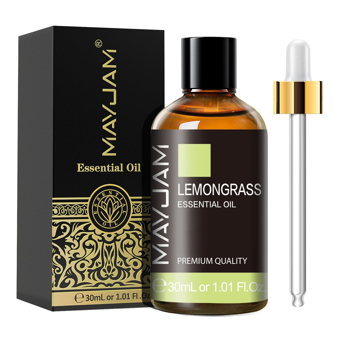30ml Essential Oil | Natural Aromatherapy Scent | Mayjam Lemongrass