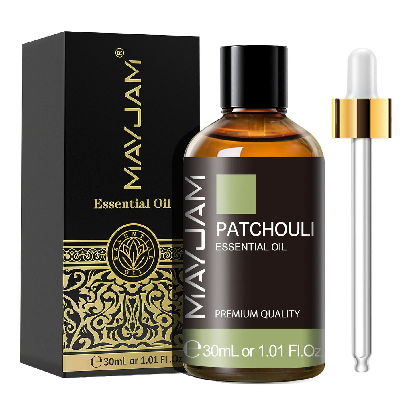 30ml Essential Oil | Natural Aromatherapy Scent | Mayjam Patchouli