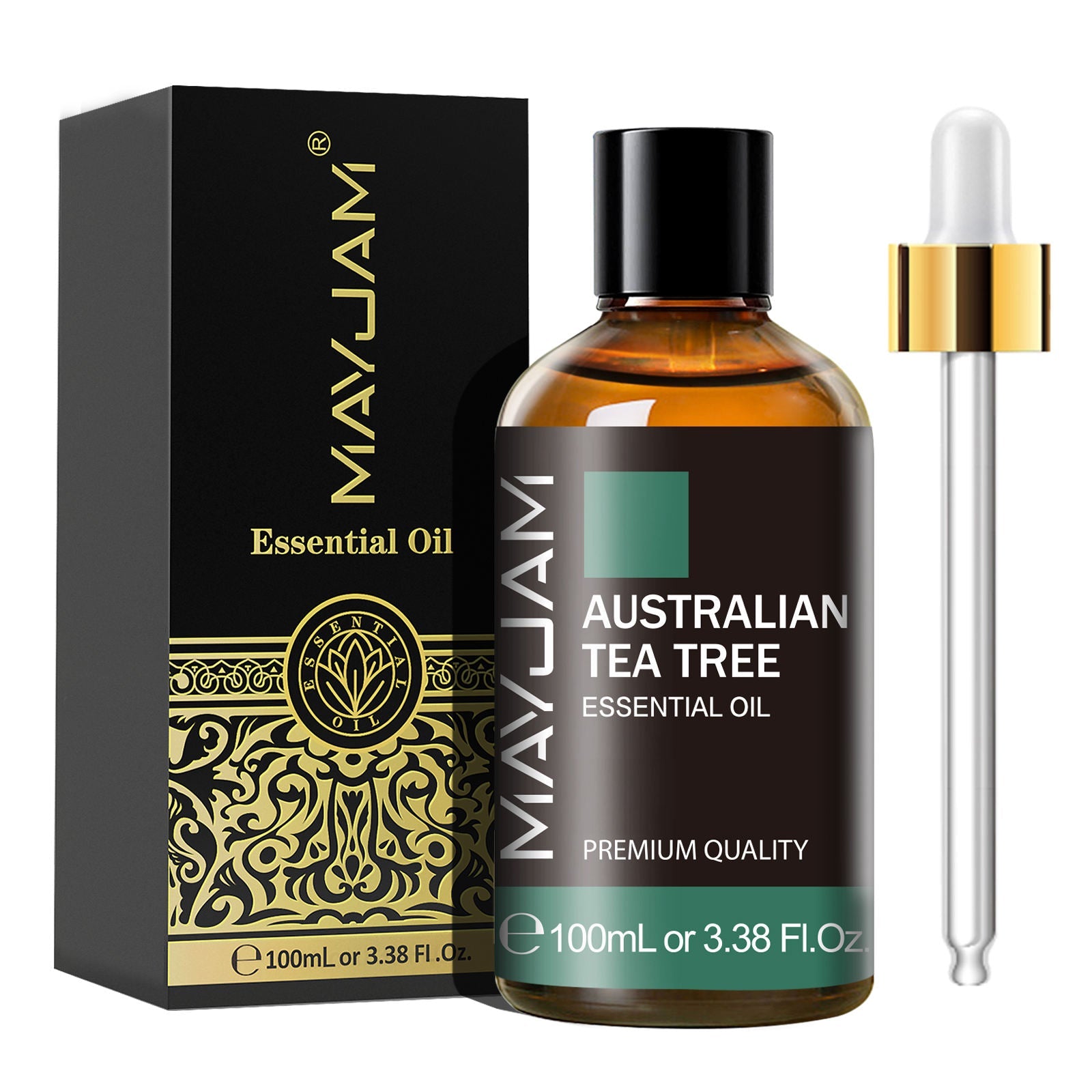 Australian Tea Tree Essential Oil 100ml | Natural Aromatherapy | Mayjam